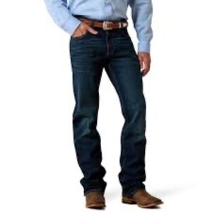 Ariat Legacy Men's M5 Straight Fit Straight Leg Jeans Durham Wash Size 30/34